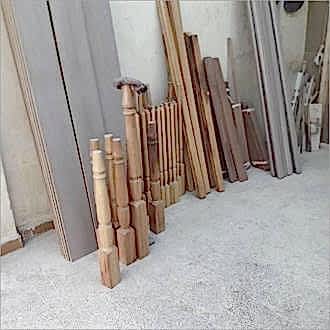 Atölyeden Küpeşte Malzemesi
